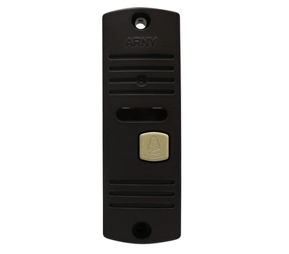 Зображення 4 Домофонна система Arny AVD-7008FHD White/Brown, Колір (домофон + панель): білий + коричневий