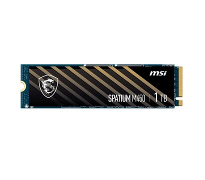 Изображение 5 Накопитель SSD MSI Spatium M450 1TB V1 M.2 2280 PCIe 4.0 x4 NVMe 3D NAND TLC (S78-440L0M0-P83)