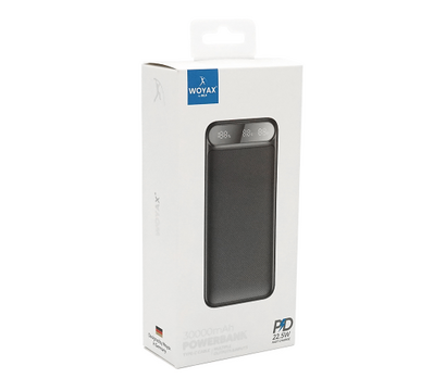 Зображення 2 Універсальна мобільна батарея Woyax WY-30F 30000mAh 22.5W Black