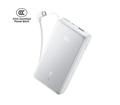 Зображення 2 Батарея універсальна Anker Zolo 20000mAh 22.5W White (A110EH21)