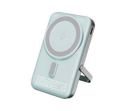 Зображення 2 Повербанк ColorWay 15W MagSafe & Watch Wireless 10000mAh Aquamarine (CW-PB100LPA2MT-WPDD)