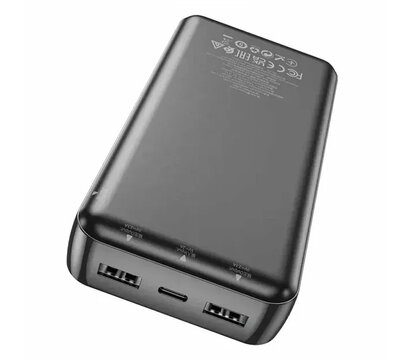 Зображення 2 Повербанк Hoco J100A 20000mAh Black (6931474783585)