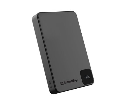 Зображення 3 Універсальна мобільна батарея ColorWay 15W MagSafe 10000mAh Black (CW-PB100LPA1BK-WPDD)
