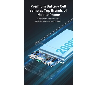 Зображення 3 Батарея мобільна Romoss Sense6F 20000mAh 22.5W White (PPH80-611-1121H)