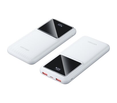 Зображення 3 Батарея універсальна Vention 10000mAh PD QC 3.0 White (FHKW0)