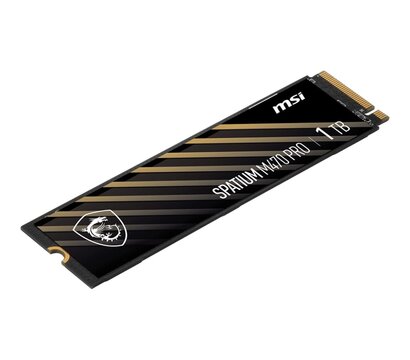 Изображение 3 Накопитель SSD MSI Spatium M470 Pro 1TB M.2 2280 NVMe PCIe 4.0 x4 3D NAND TLC (S78-440L0J0-P83)