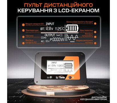 Изображение 4 Преобразователь LiTime L12V2KW-EN-Z 2000 ВА