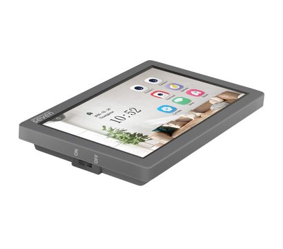 Зображення 6 Відеодомофон Seven DP-7570 FHD IPS Grey, Колір корпусу: сірий