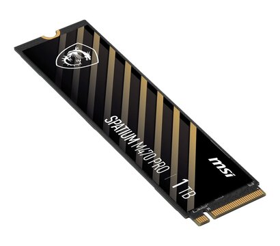 Изображение 4 Накопитель SSD MSI Spatium M470 Pro 1TB M.2 2280 NVMe PCIe 4.0 x4 3D NAND TLC (S78-440L0J0-P83)