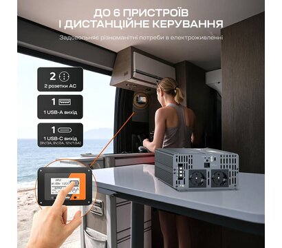 Изображение 5 Преобразователь LiTime L12V2KW-EN-Z 2000 ВА