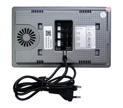 Зображення 7 Відеодомофон Seven DP-7570 FHD IPS Grey, Колір корпусу: сірий
