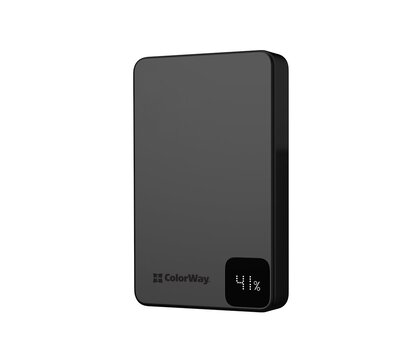 Зображення 5 Універсальна мобільна батарея ColorWay 15W MagSafe 10000mAh Black (CW-PB100LPA1BK-WPDD)