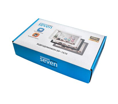 Зображення 11 Відеодомофон Seven DP-7570 FHD IPS Grey, Колір корпусу: сірий