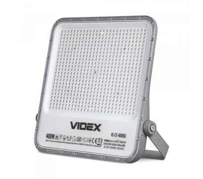 Изображение 2 LED прожектор Videx Premium F2 400W 5000K 220V (VL-F2-4005G) 60000 Lm