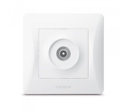 Изображение 2 Розетка Videx Binera TV White (VF-BNSK1TVME-W) Одинарна