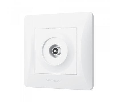 Изображение 3 Розетка Videx Binera TV White (VF-BNSK1TVME-W) Одинарна