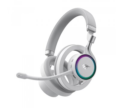 Изображение 5 Bluetooth гарнитура Havit Fuxi-H8 White + Gray