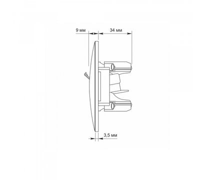 Зображення 6 Розетка Videx Binera CAT6+CAT6 White (VF-BNSK2PC6-W) без кришки
