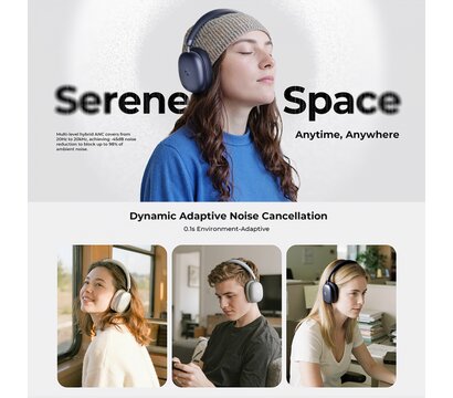 Зображення 6 Bluetooth гарнітура Havit H670BT ANC Blue