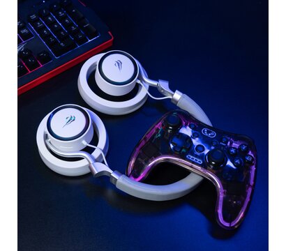 Изображение 8 Bluetooth гарнитура Havit Fuxi-H8 White + Gray