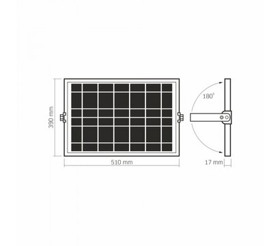 Изображение 9 LED прожектор Videx 3740Lm 5000K (VL-FSO5-3005) на 96 Wh
