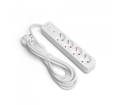 Зображення 2 Подовжувач Videx Oncord з/з 4р 3м Switch White (VF-PD43G-W)
