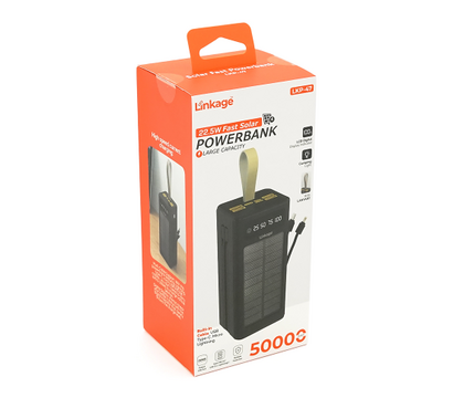 Зображення 2 УМБ Linkage LKP-47 50000mAh 22.5W Solar Black