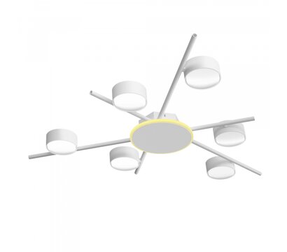 Зображення 2 Світлодіодний світильник Videx 6xGX53 White (VL-SPF22B-WB)