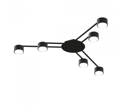 Зображення 2 LED світильник Videx 6xGX53 Black (VL-SPF21B-B) Алюміній + залізо + кераміка
