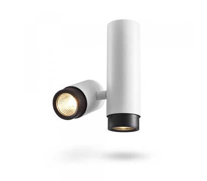 Изображение 2 LED светильник Videx GU10 SPF07 White + Black (VL-SPF07-WB) Алюміній-поліамід