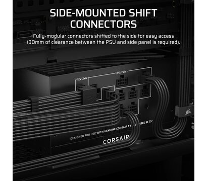 Изображение 3 Блок питания Corsair RM750x Shift ATX 3.1 750W (CP-9020298-EU)