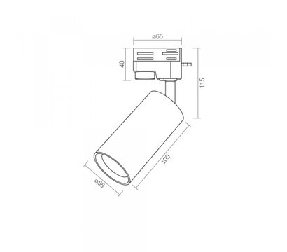 Зображення 4 LED світильник Videx GU10 SPF06C White (VL-SPF06C-W)