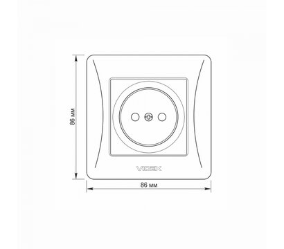 Зображення 5 Розетка Videx Binera White (VF-BNSK1-W) прихованого типу