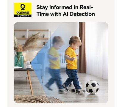 Зображення 12 Baseus Security P1 Series Indoor 3MP OS White EU