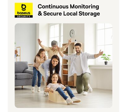 Зображення 14 Baseus Security P1 Series Indoor 3MP OS White EU