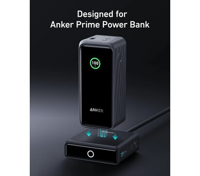 Зображення 2 Зарядний пристрій Anker Prime 100W, 2xUSB-C, 1xUSB-A, Pogo pin Black (A1902311)
