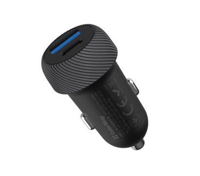 Изображение 2 Зарядное устройство ColorWay 2USB (Type-C PD35W + USB QC3.0) 35W Black (CW-CHA064PD-BK)