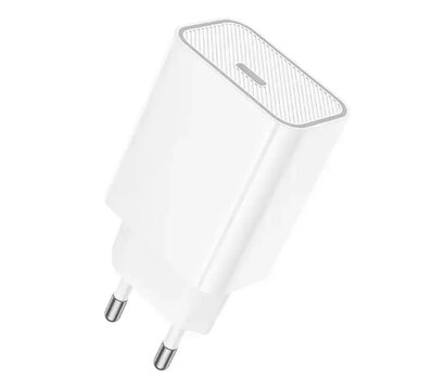 Зображення 4 Зарядний пристрій Hoco C143A (1USB-C, 3А) 20W White (6942007652063)