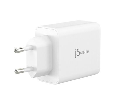 Изображение 4 Зарядное устройство J5create GaN USB-C 65W White (JUP3365E-EN)