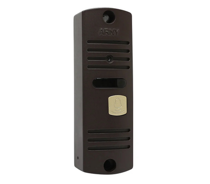 Зображення 4 Комплект відеодомофона Arny AVD-7008FHD Black/Brown, Колір (домофон + панель): чорний + коричневий