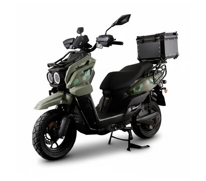 Изображение 4 Электроскутер Wuxi Jose Electric Tank 72V 3000W (MOTO.DC), Цвет корпуса: черный