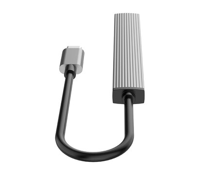 Зображення 4 USB Hub (хаб) Orico AH-A12F-GY-BP USB Type-C 3-в-1 Grey (CA913770)