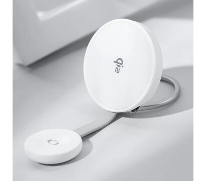 Зображення 5 Зарядний пристрій Proove Knocker 2 in 1 Qi2 15W White (WSPK15012002)