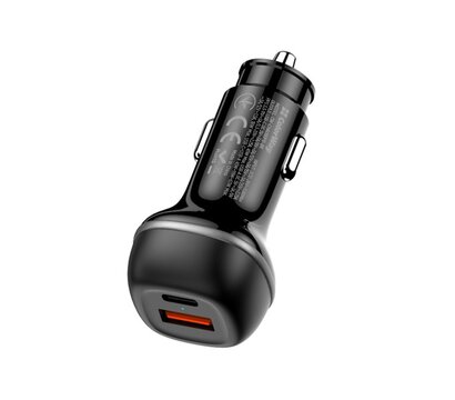 Изображение 5 Зарядное устройство ColorWay 2USB (Type-C PD65W + USB QC3.0 18W) 83W Black (CW-CHA068PD-BK)