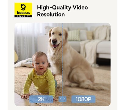 Зображення 10 Baseus Security P1 Series Indoor 3MP OS White EU