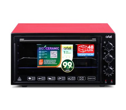 Зображення 3 Електропіч Artel MD 4816 Black-red