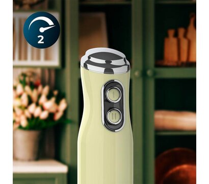 Зображення 3 Блендер Cecotec Power Retro 1200MAX Cream&Crush Green (CCTC-03946)