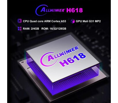 Зображення 4 HD медіаплеєр H96 Max H618 Plus 4/32GB