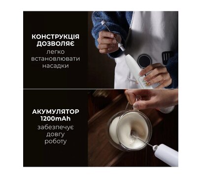 Зображення 3 Вспінювач молока Ikos 0013-DAH