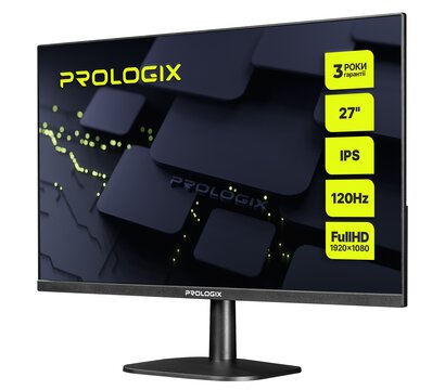 Зображення 3 Монітор Prologix P2725HV IPS Black 120Hz